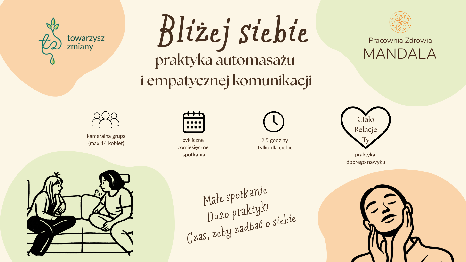 Bliżej siebie – tło do wydarzenia FB